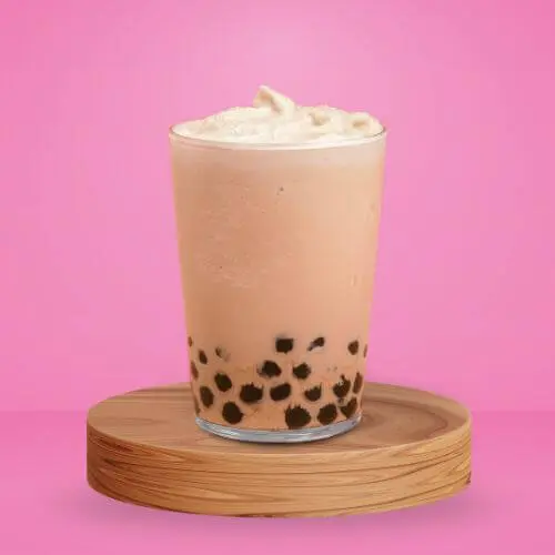 Coffee, milk and vanilla cream. Perfect