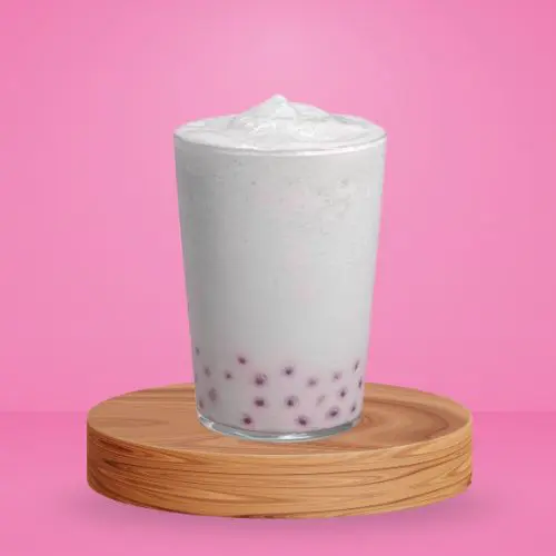 Milk-based shake with creamy texture