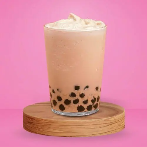 Batido de base de leche, textura cremosa