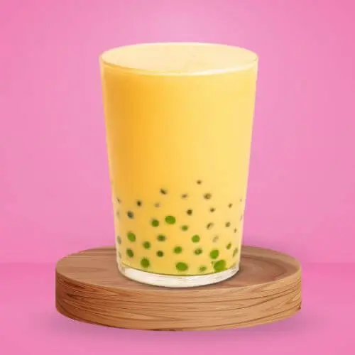 Milk-based shake with creamy texture