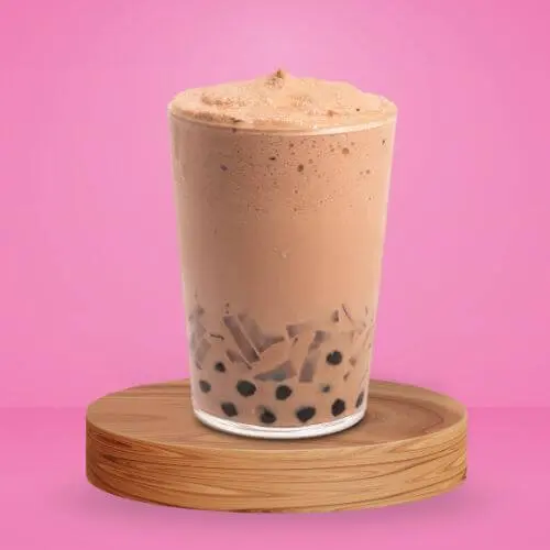 Milk-based shake, creamy texture. Try it!